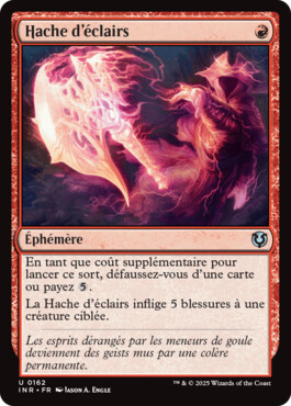 Hache d'éclairs - Innistrad Remastered