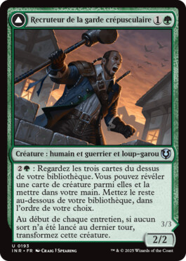 Recruteur de la garde crépusculaire -> Hurleur Krallenhorde - Innistrad Remastered