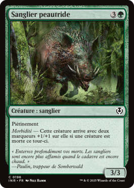 Sanglier peautride - Innistrad Remastered