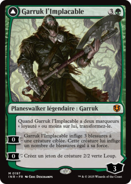Garruk l'Implacable -> Garruk maudit par le Voile - Innistrad Remastered