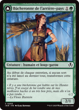 Bûcheronne de l'arrière-pays -> Destructrice des forêts - Innistrad Remastered