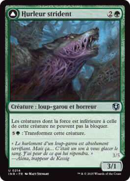 Hurleur strident -> Chœur hurlant - Innistrad Remastered