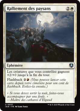 Ralliement des paysans - Innistrad Remastered