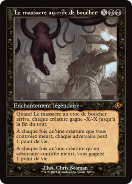 Le massacre au croc de boucher - Innistrad Remastered