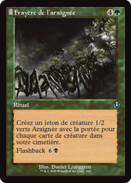 Frayère de l'araignée - Innistrad Remastered