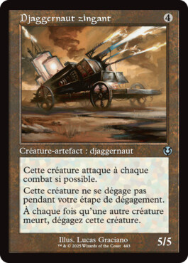 Djaggernaut zingant - Innistrad Remastered