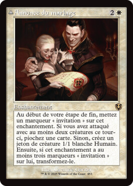 Annonce du mariage -> Festivités du mariage - Innistrad Remastered