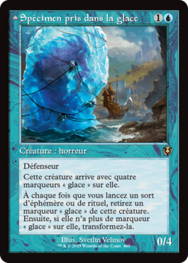 Spécimen pris dans la glace -> Horreur éveillée - Innistrad Remastered