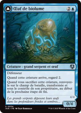 Œuf de biolume -> Serpent biolume - Innistrad Remastered