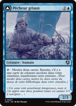 Pêcheur grison -> Baudroie sinistre - Innistrad Remastered