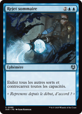 Rejet sommaire - Innistrad Remastered