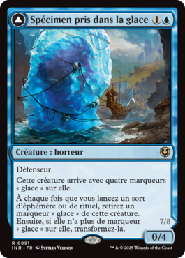 Spécimen pris dans la glace -> Horreur éveillée - Innistrad Remastered