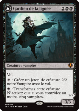 Gardien de la lignée -> Seigneur de la succession - Innistrad Remastered