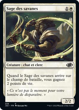 Sage des savanes - Jumpstart 2022