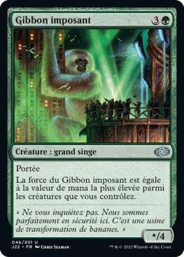 Gibbon imposant - Jumpstart 2022