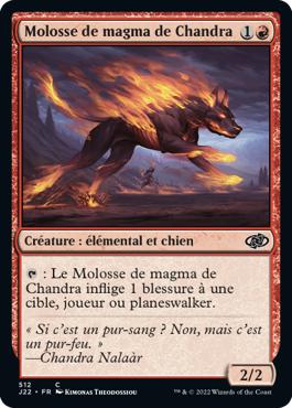 Molosse de magma de Chandra - Jumpstart 2022