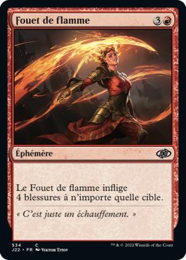 Fouet de flamme - Jumpstart 2022