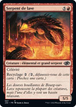 Serpent de lave - Jumpstart 2022