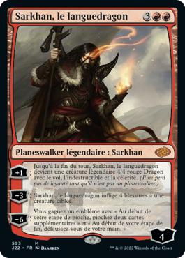 Sarkhan, le languedragon - Jumpstart 2022