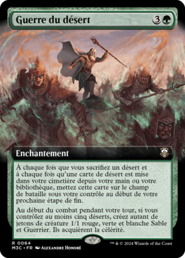 Guerre du désert - Horizons du Modern 3 Commander