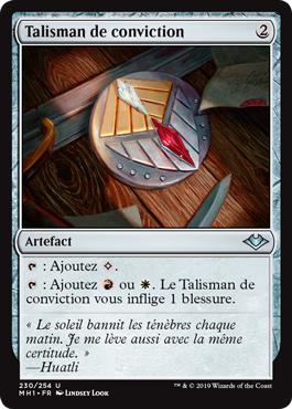 Talisman de conviction - Horizons du Modern