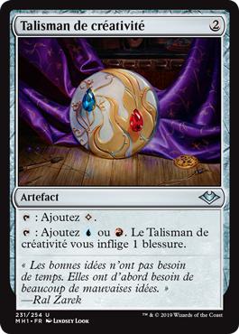 Talisman de créativité - Horizons du Modern