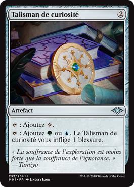 Talisman de curiosité - Horizons du Modern