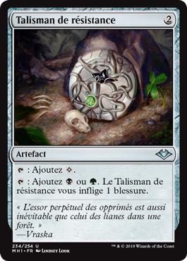 Talisman de résistance - Horizons du Modern