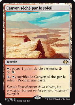 Canyon séché par le soleil - Horizons du Modern