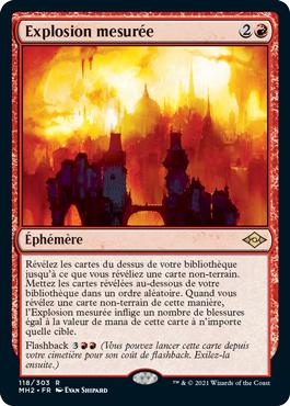 Explosion mesurée - Horizons du Modern 2