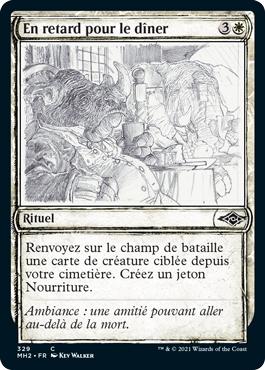 En retard pour le dîner - Horizons du Modern 2