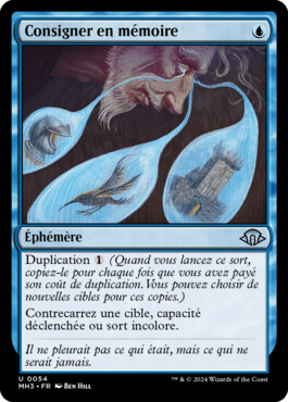 Consigner en mémoire - Horizons du Modern 3