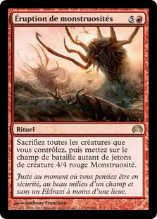 Éruption de monstruosités - Planechase 2012 Edition