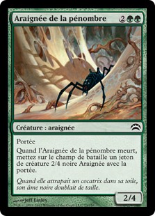 Araignée de la pénombre - Planechase 2012 Edition