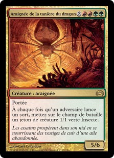 Araignée de la tanière du dragon - Planechase 2012 Edition