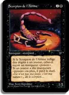 Scorpion de l'Abîme - Renaissance