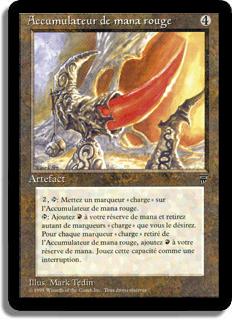 Accumulateur de mana rouge - Renaissance