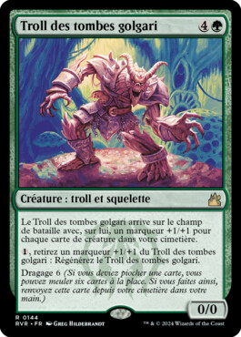 Troll des tombes golgari - Ravnica Remastered