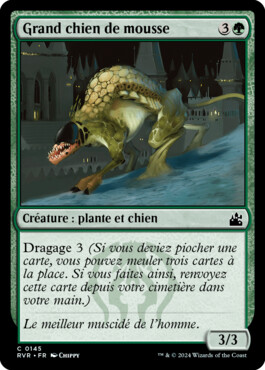 Grand chien de mousse - Ravnica Remastered