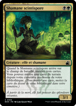 Shamane scintispore - Ravnica Remastered