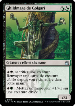 Ghildmage de Golgari - Ravnica Remastered