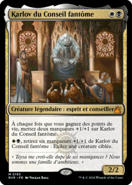 Karlov du Conseil fantôme - Ravnica Remastered