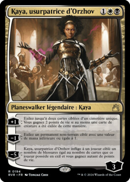 Kaya, usurpatrice d'Orzhov - Ravnica Remastered