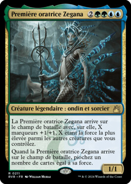 Première oratrice Zegana - Ravnica Remastered