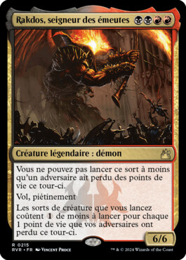 Rakdos, seigneur des émeutes - Ravnica Remastered