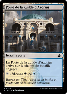 Porte de la guilde d'Azorius - Ravnica Remastered