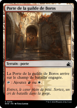 Porte de la guilde de Boros - Ravnica Remastered