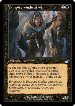 Vampire vindicative - Ravnica Remastered