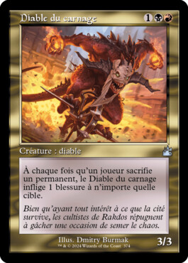 Diable du carnage - Ravnica Remastered