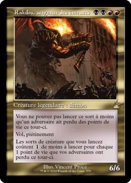 Rakdos, seigneur des émeutes - Ravnica Remastered